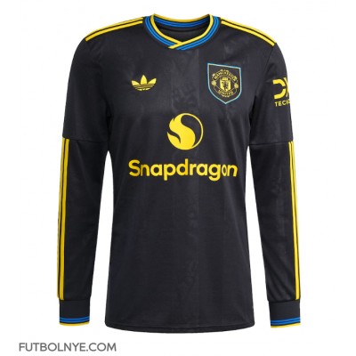 Camiseta Manchester United Tercera Equipación 2025-26 manga larga Camiseta Manchester United Tercera Equipación 2025-26 manga larga